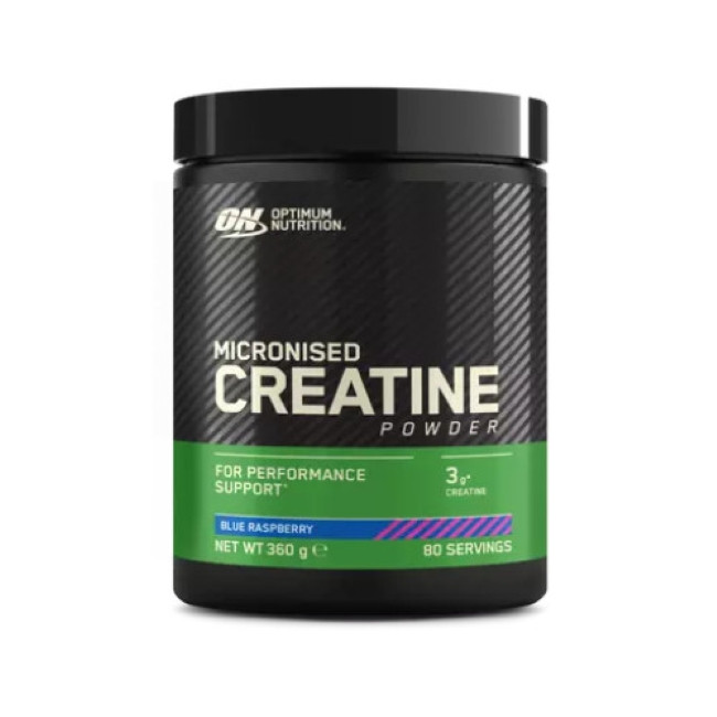 Креатин моногидрат Optimum Nutrition Creatine Micronised 360 г, Blue raspberry Луцк - изображение 1
