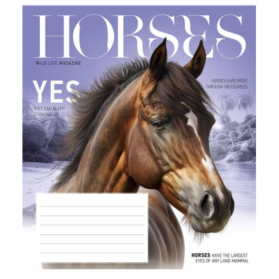 Зошит Школярик Fauna magazine 12 аркушів клітинка (012-3428K) Вінниця - фото 5