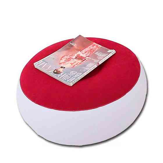 Надувний диван-крісло з пуфиком для ніг 99х130х76см Air Sofa,Червоний SBR Київ