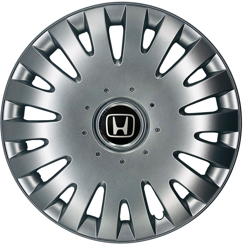 Автомобильные модельные колпаки R14 Honda 211 4шт, SJS, серебряные Киев - изображение 1