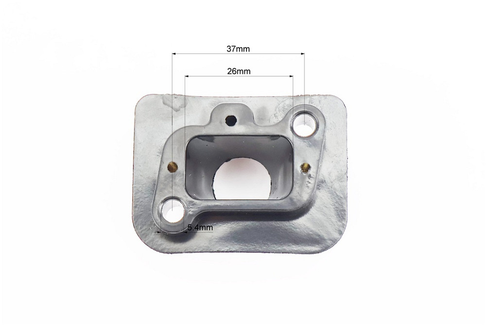 Патрубок карбюратора 1E40F-1E44F к-кт + прокладка Киев - изображение 4