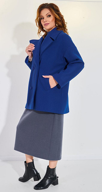 Двобортне пальто піджак (48) Київ - фото 2