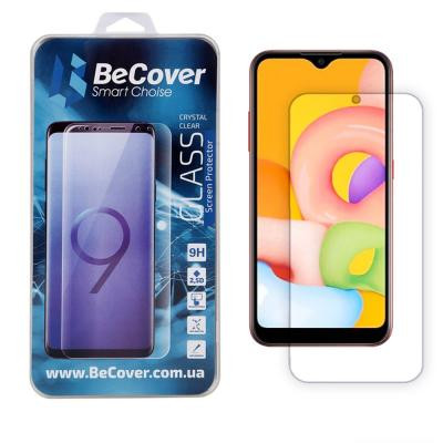Стекло защитное BeCover Samsung Galaxy A01 SM-A015 Crystal Clear Glass (704667) Винница - изображение 1