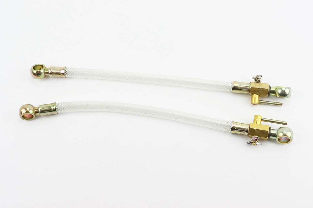 Трубка - шланг паливний L-290mm, к-кт 2шт + кран 2шт Київ - фото 1