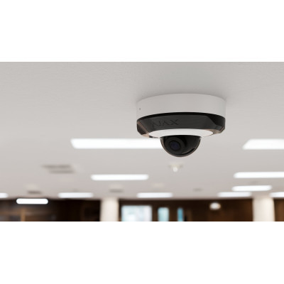 Камера видеонаблюдения Ajax DomeCam Mini (8/2.8) white Винница - изображение 8