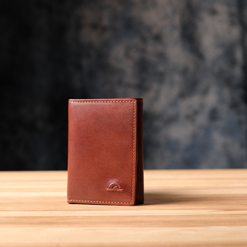 Компактный бумажник для мужчин из глянцевой натуральной кожи Tony Perotti 20900_1 (3810 moro) Коричневый Киев - изображение 8