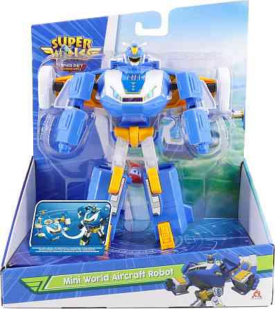 Ігрова фігурка-трансформер Super Wings Міні Повітряна База Робот Київ