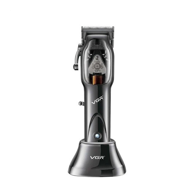 Бритва аккумуляторная для стрижки волос и бороды VGR Hair Clipper V-653 Voyager, Триммер для висков KV-99 Львов - изображение 13