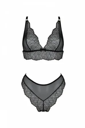 Комплект Passion AMBERLY SET black XXL/XXXL Львів
