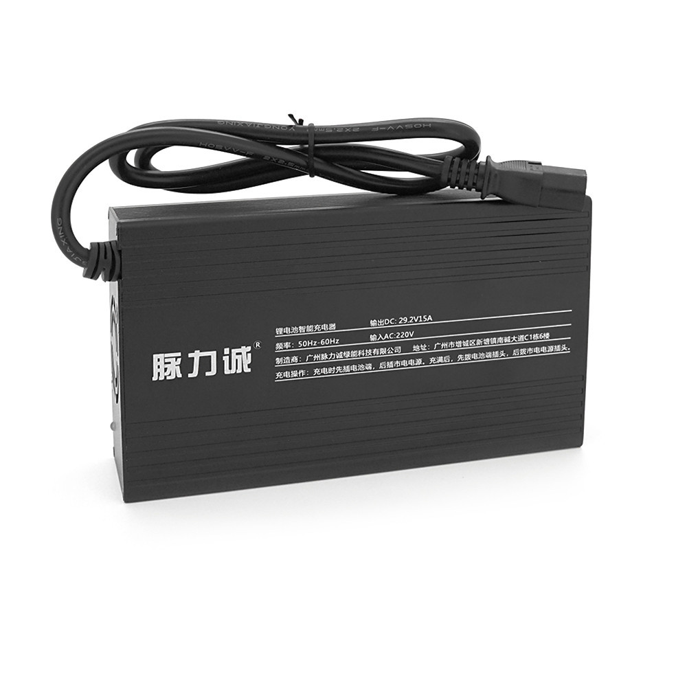 Зарядний пристрій для акумуляторів LiFePo4 24V(29,2V),8S,15A, штекер Triangle plug (T-tipe/C13/IEC). Київ - фото 3