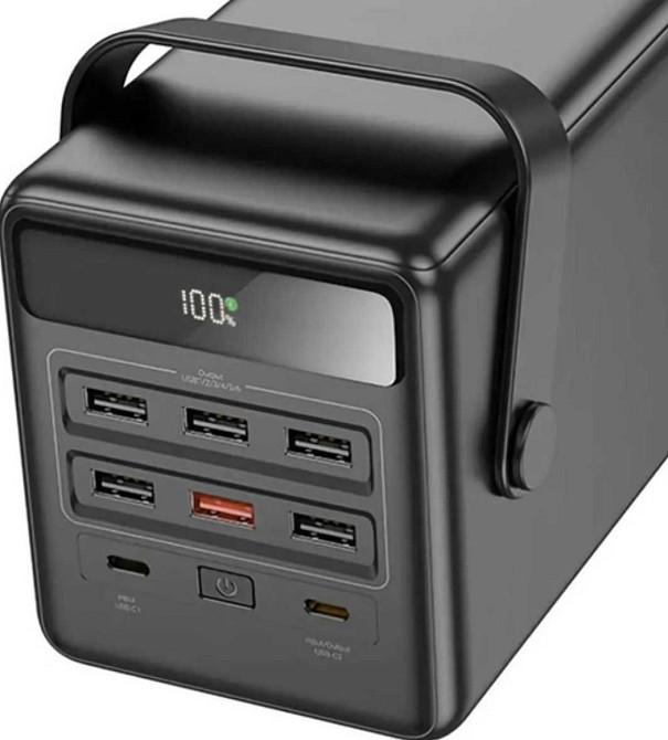 Powerbank Hoco DB03 100000mAh, потужний павербанк. Київ - фото 3