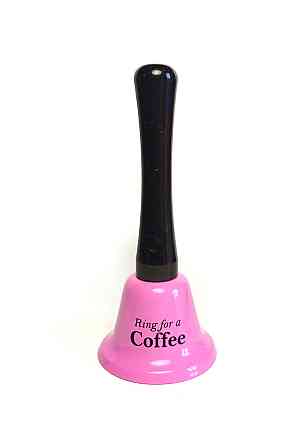 Колокольчик ручной настольный Ring for a Coffee Киев