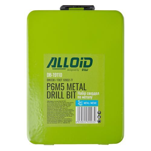 Alloid. Набір свердел по металу 1-10мм 19од. Р6М5 Одесса - изображение 1
