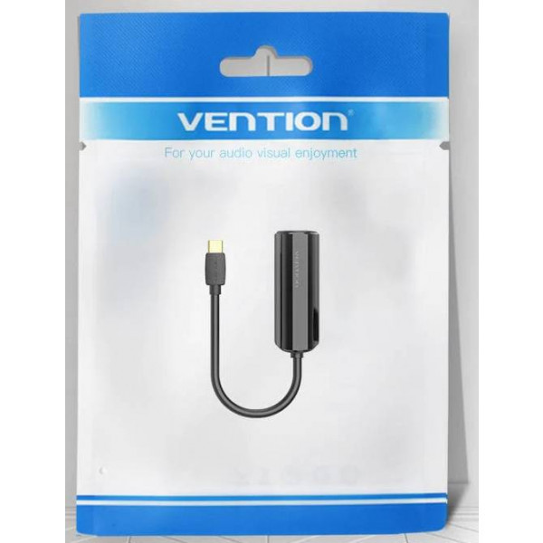 Перехідник USB3.1 Type-C --> Ethernet RJ45 1000 Mb Gigabit Vention (CFBBB) Київ - фото 2