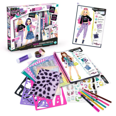 Набор для творчества Canal Toys Style 4 Ever Портфолио дизайнера (OFG285) Винница - изображение 8