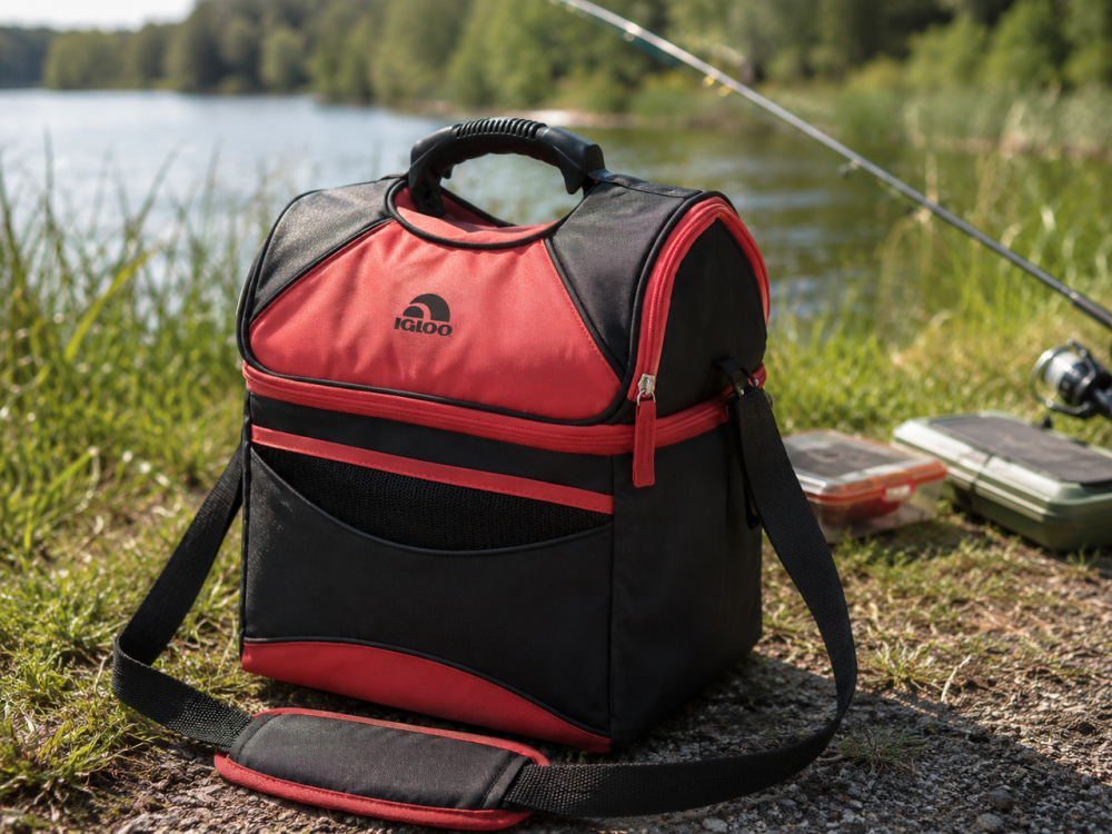 Термосумка IGLOO GRIPPER 22 SPORT, 14 л, червона Київ - фото 10