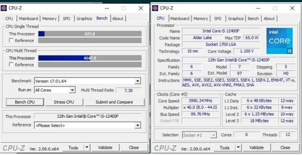 Процесор Intel Core i5 12400F Київ - фото 3