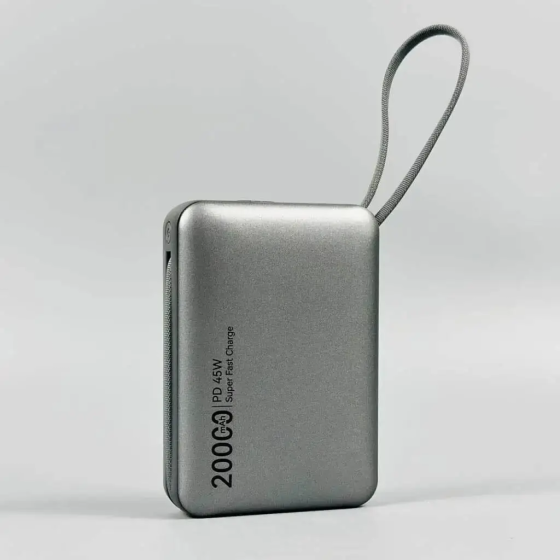Power Bank TUGII Y245 20000 мАг, 77Вт · год, PD 45Вт, QC 22.5Вт, для ноутбука та MacBook Одеса