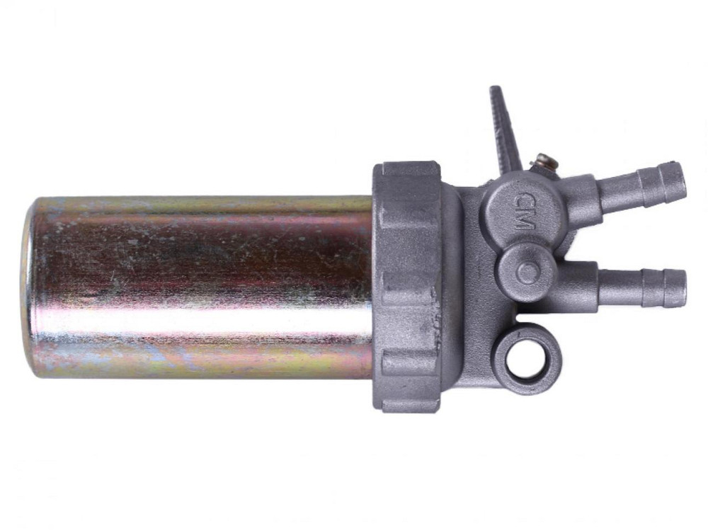 Кран паливний мотоблок 190N/195N (12/15Hp) (з фільтром, залізна склянка) -2 Мукачево - фото 1