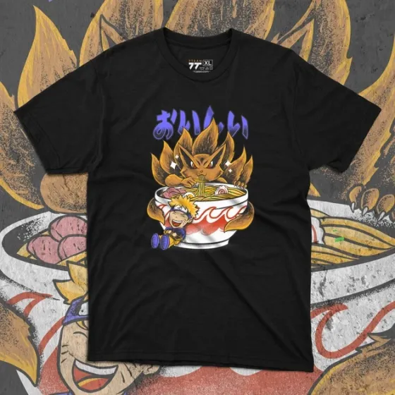 Футболка для подростка мальчика с принтом Наруто Рамен Размер 160 Anime10322 Днепр