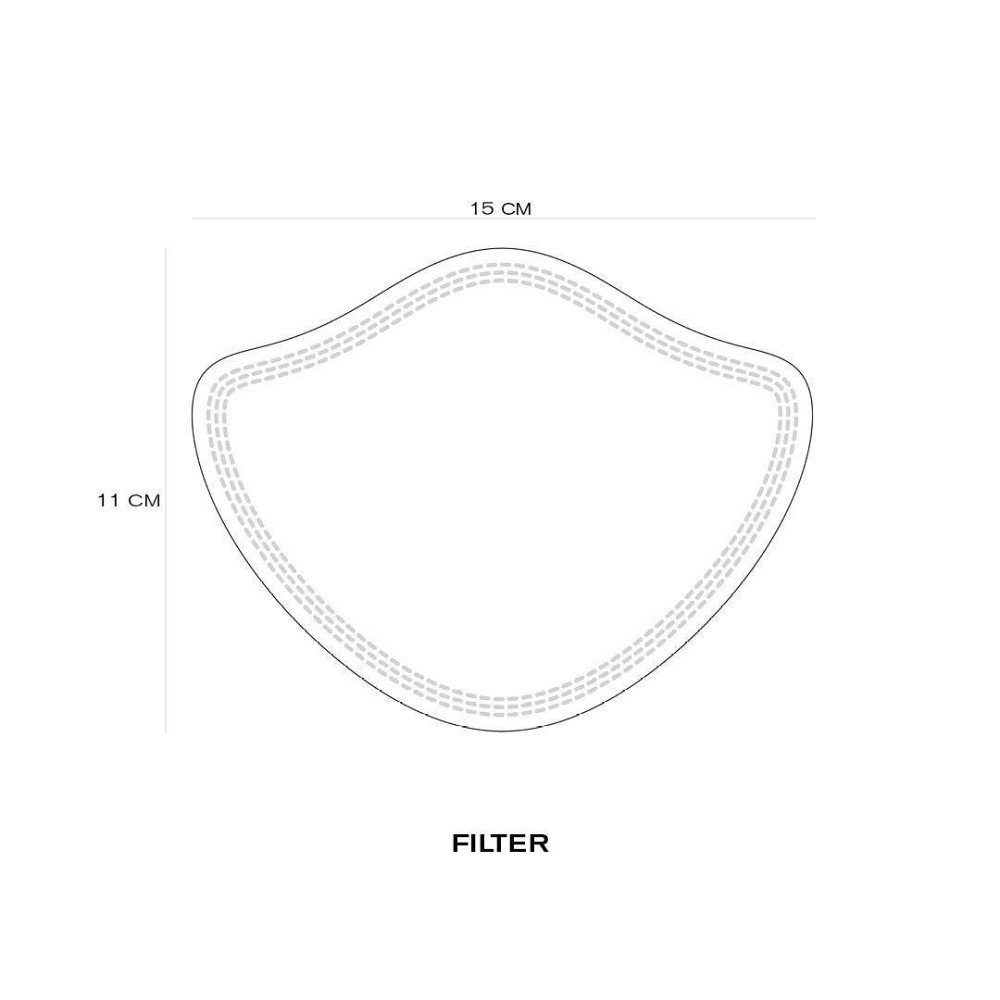 Маска антивірусна N95 XD-Design з 5-ма фільтрами та чохлом, чорна Рівне - фото 8
