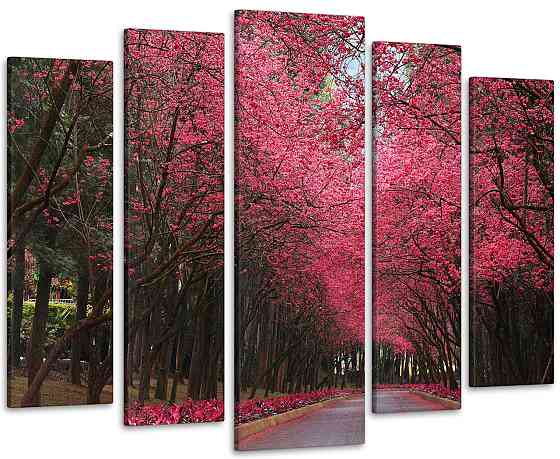 Модульна картина Парк Весна Art-164_5 Київ