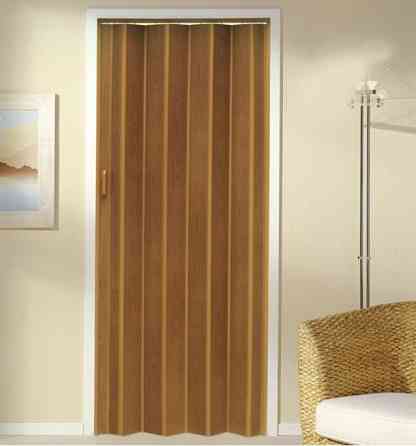 Двері гармошка глухаюча DiCIDoors DiCi-12  85х2030х12мм  Дуб натур  №306 Дніпро