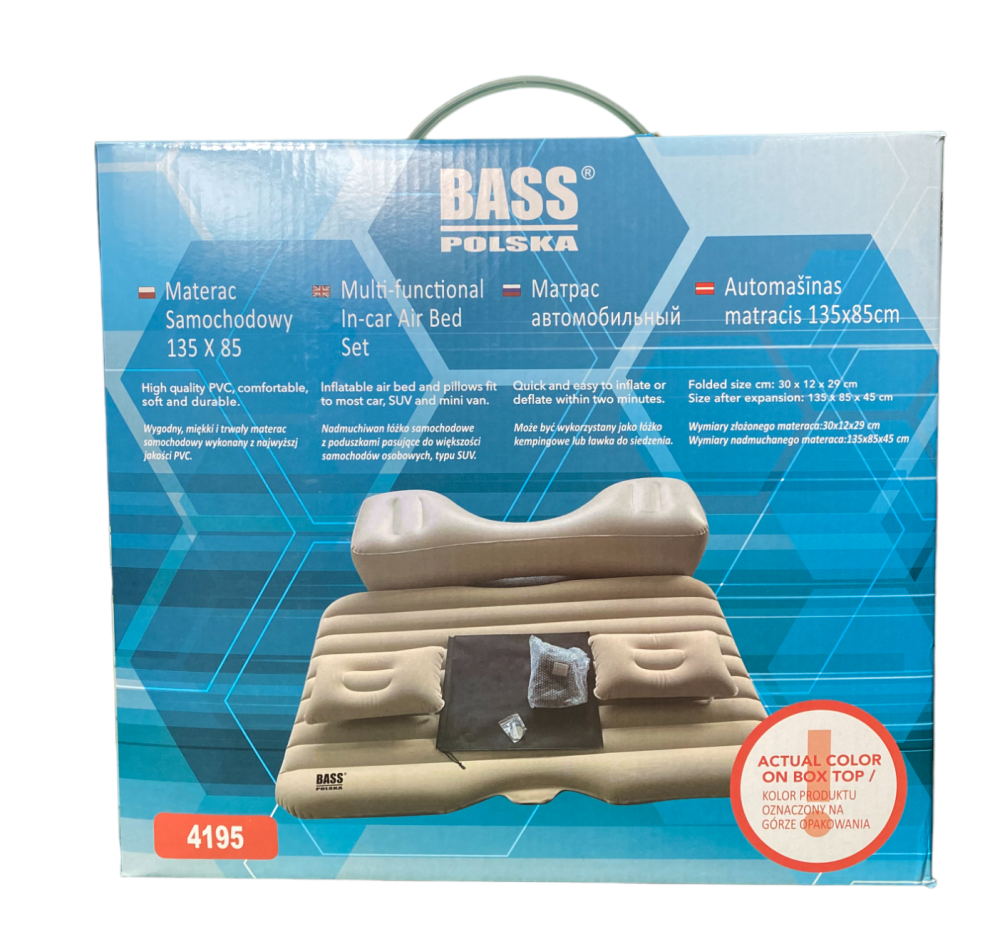 Надувной автомобильный матрас Bass Polska 4195-C 135 х 80 см Киев - изображение 6