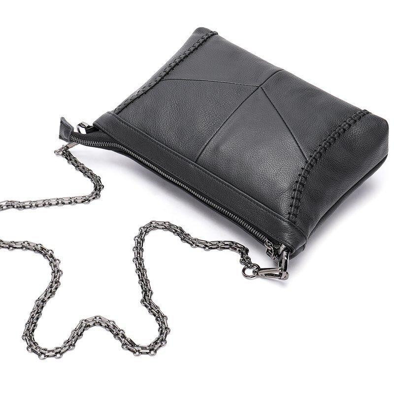 Сумка женская кожаная на одно отделение Vintage 20051 Черная Киев - изображение 6