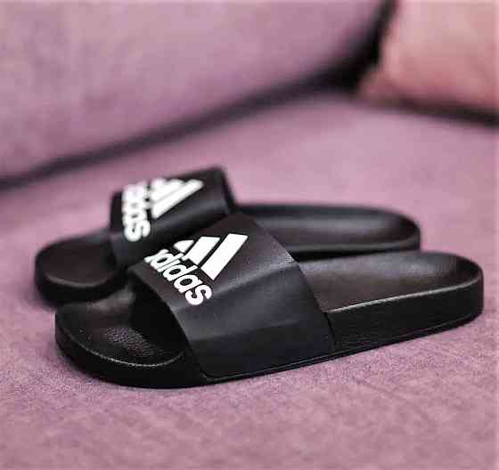 Шльопанці Капці Adidas Сланці Адідас Чорні Жіночі (розміри: 36,37,40) Дніпро