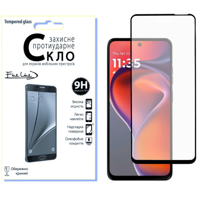 Стекло защитное Fine Line Full Glue Motorola G15 / G15 Power Black (FL-TGFG-397) Винница - изображение 1