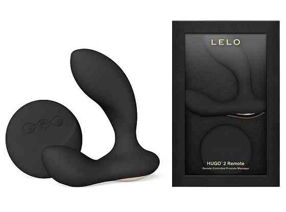 Массажер простаты LELO Hugo 2 Remote Black, 2 мотора, очень мощный, пульт ДУ Sex Aura Киев