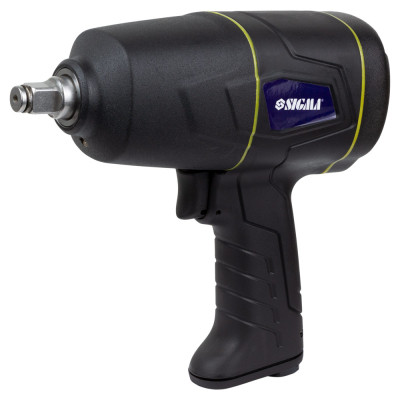 Гайковерт Sigma Profi 1/2" 850Нм 7000об/мин 142л/мин 8бар (6712071) Винница - изображение 1