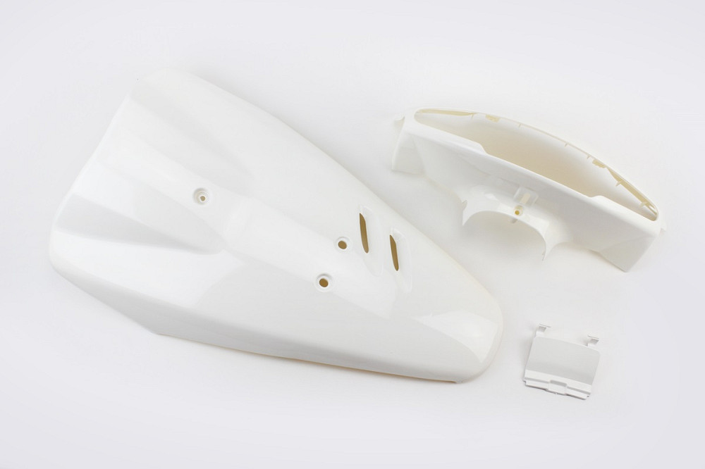 Honda DIO AF-27 пластик - к-кт фарбовані 5 деталей, БІЛИЙ Київ - фото 1