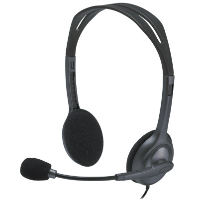 Наушники Logitech H111 Stereo Headset with 1*4pin jack (981-000593) Винница - изображение 1