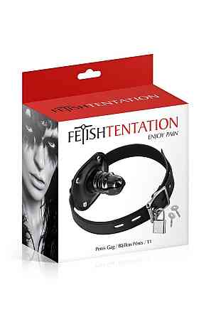 Кляп з маленьким фалоімітатором Fetish Tentation Penis Gag T1 Sex Aura Київ