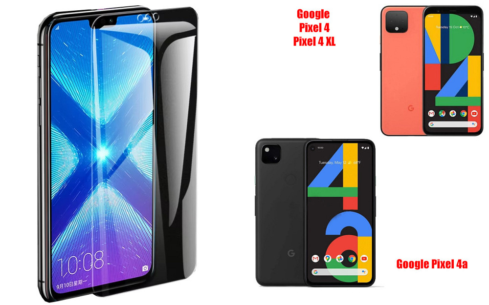 Защитное стекло NeoGlass для Google Pixel 4, Pixel 4a, Pixel 4 XL – ультрапрозрачное и устойчивое Киев - изображение 2