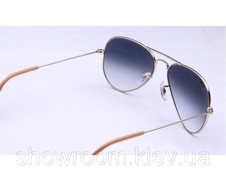 Жіночі сонцезахисні окуляри RB 3026 aviator large metal 001/32 (Lux) Київ - фото 5