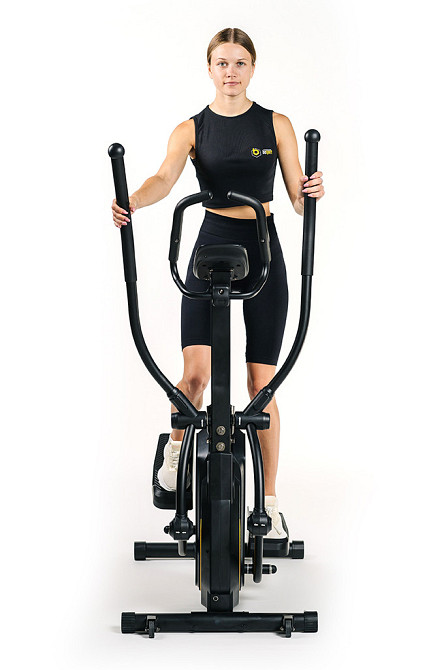 Електромагнітний орбітрек Besport BS-1105 TOPHILL-E чорно-жовтий Киев - изображение 5