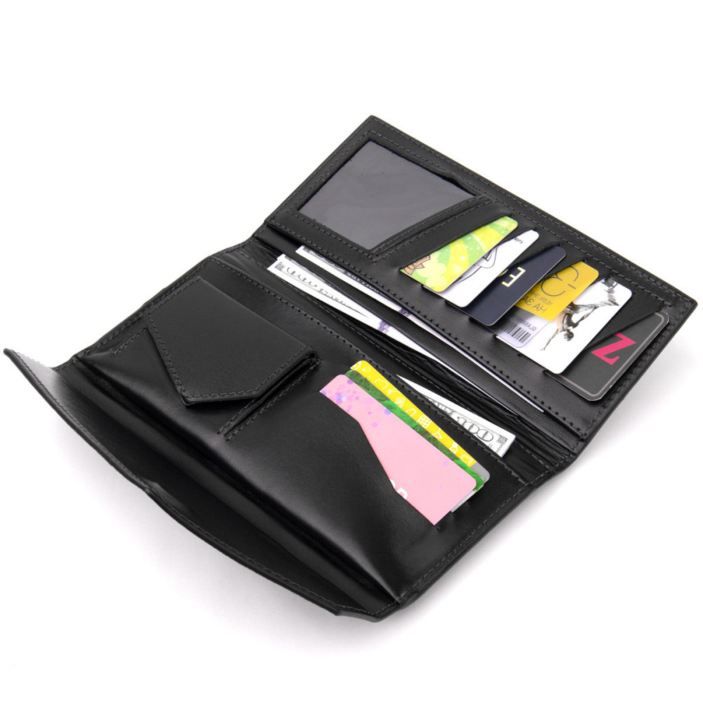 Багатофункціональний клатч 11337 Grande Pelle Чорний Київ - фото 5