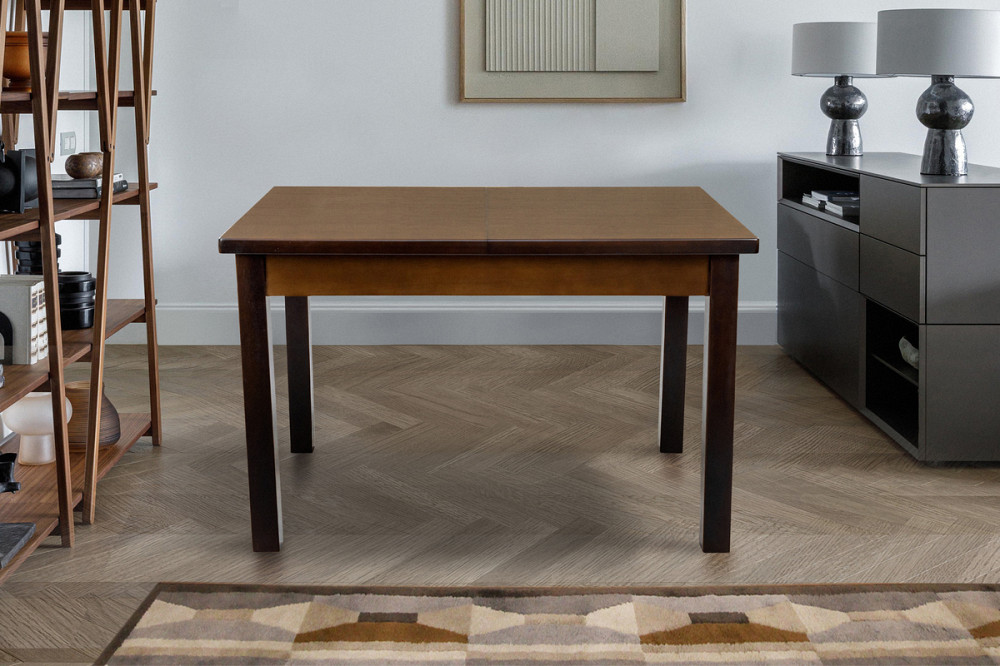 Стіл обідній Бронкс 120(+40+40)*80, темн.горіх Київ - фото 2