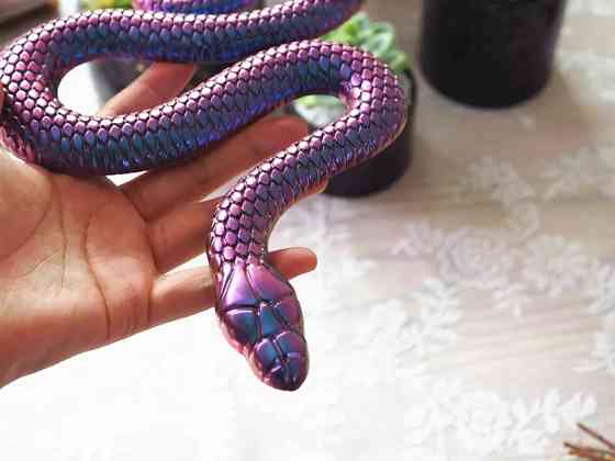 Силіконова форма Змія 183 на 300 мм сірий Київ