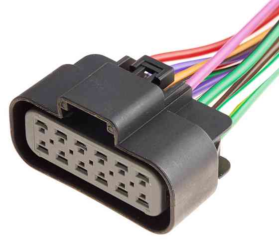 Роз'єм конектор с проводом, 12-кон., 1532691 APTIV (Delphi) Америка, Корея, Японія, Buick, Cadillac, Chevrolet, Daewoo, GMC Київ