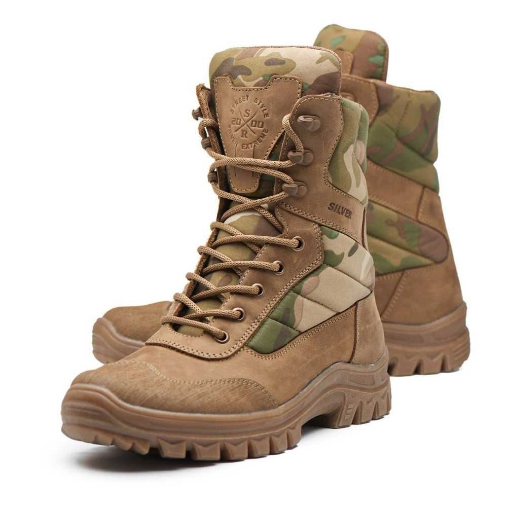Тактические берцы Б6 пиксель — демисезонные, водонепроницаемые, прочные, армейские ботинки для ЗСУ 41 (27) Харків - фото 6