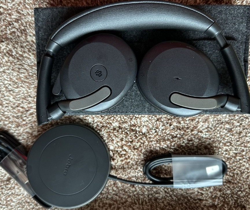 Навушники jabra evolve2 65flex /бездротові / відеоконференція/ Київ - фото 2