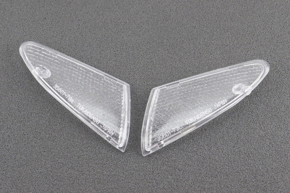 Suzuki LET'S-II "скло" - поворотів передніх к-кт 2шт, прозорі Київ - фото 1