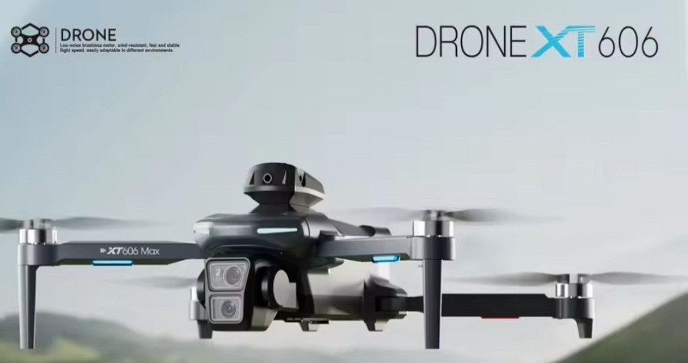 XT606 MAX GPS з великим екраном квадрокоптер 3км. Харків - фото 1
