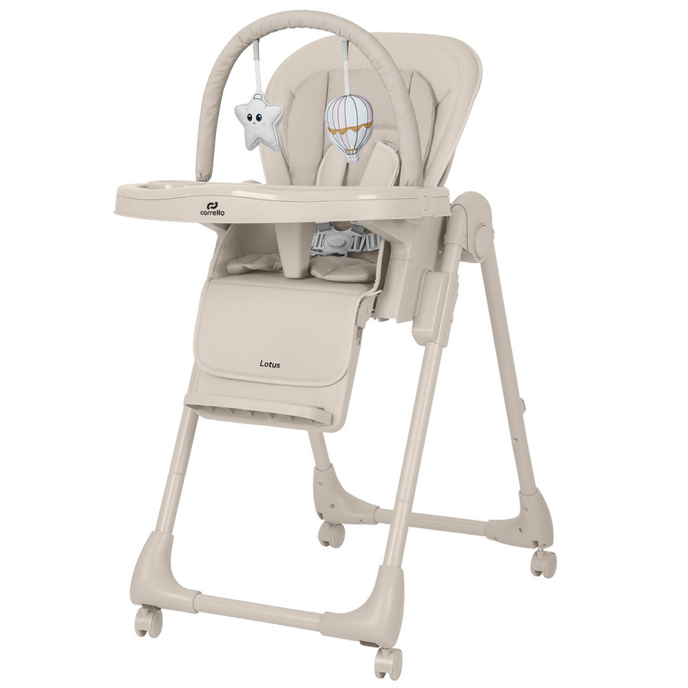 Стілець для годування CARRELLO Lotus CRL-12101 Dune Beige Київ - фото 1