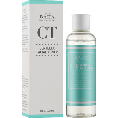 Тоник для лица Cos De BAHA Centella Facial Toner 200 мл (8809240318423) Винница - изображение 1