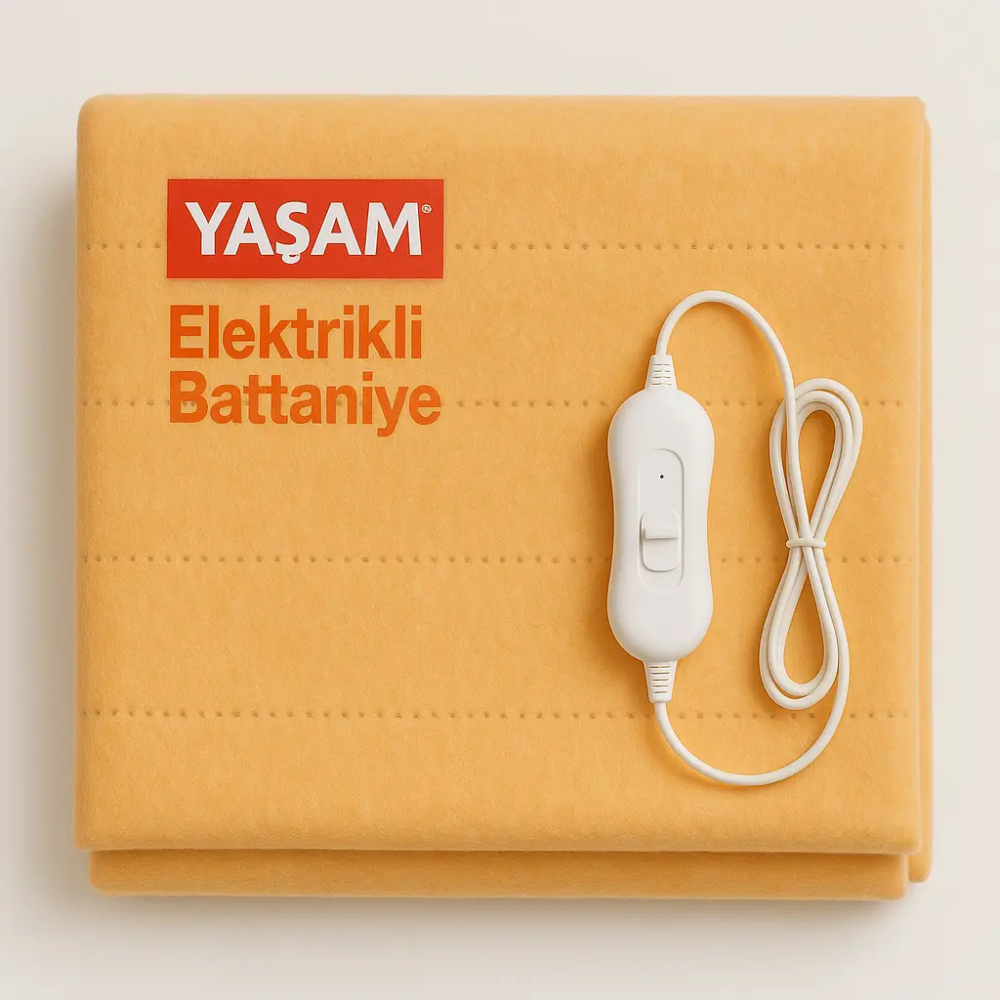 Електричне простирадло Yasam 120×160 см із підігрівом Персиковий Вінниця - фото 7